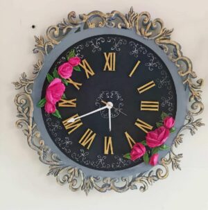 sculpture wall clock